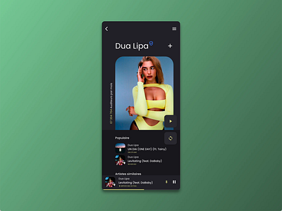 Spotify animation product design ui