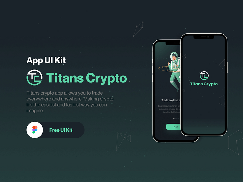 Titans Crypto App app ui design graphic design graphics mobile ui ui ui design