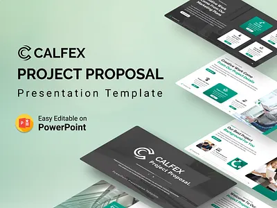 Calfex – Project Proposal PPT Presentation Template 3d animation business calfex chart creative design graphic design illustration infographic logo pie chart powerpoint powerpoint template presentation project proposal project status project timeline proposal ui