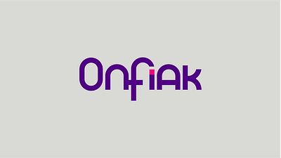 Onfiak | Brand brand branding business design illustration letter logo logotype marketing marketing360 onfiak symbol vector