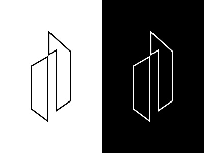 Minimalist logo app black and white logo black logo branding business logo construction logo design graphic design icon illustration logo logo design minimalist construction logo minimalist logo simple logo typography ui ux vector white logo