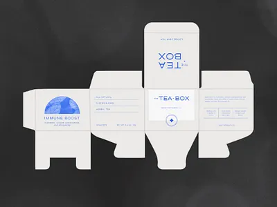 The Tea Box Packaging box brand design branding design graphic design illustration logo minimal packaging packaging design tea typography vector