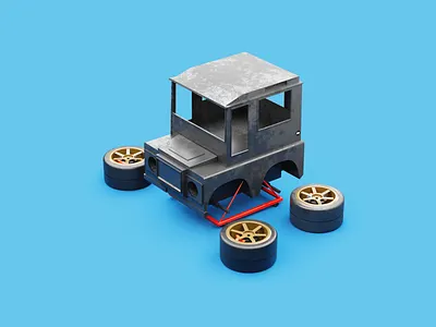 Defender 90 3d 3d design 3d illustration 3d model 4x4 car chibi car choro q concept defender design diecast landrover landrover defender mini car qscale toys