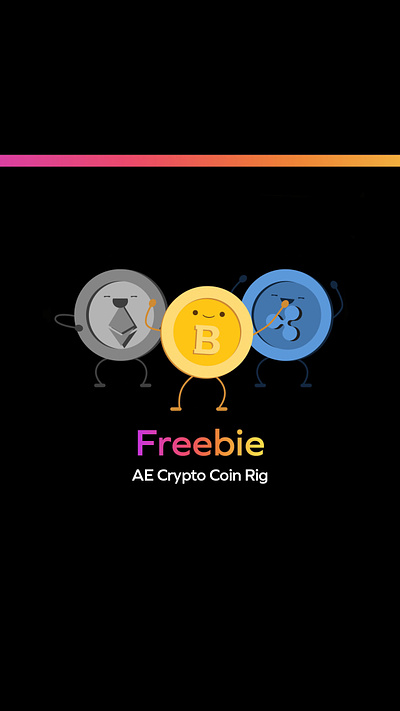 AE Crypto Coin Rig - Freebie aftereffects animation download files free rig setup