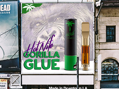 Hot Nife Gorilla Glue branding design graphic design illustration logo packaging desing typography ui ux vector