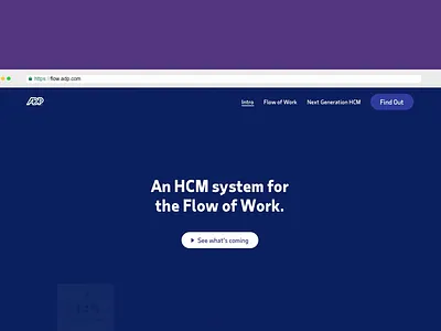 ADP Next Gen - Payroll & Hr Management adp animation branding dashboard design hr software illustration landing page motion graphics ui visual design