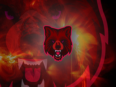 Bear Mascot Logo angry birds animal animal logo bear illustration bear mascot logo branding cartoon esports gaming logo grizzly bear illustration mascot design mascot logo polar bear print sports logo stream twitch typography youtube