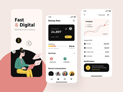 Fast and Digital mobile app design android app app design application application design dash dashboard ios mobile mobile app mobile app design mobile ui ui ui dashboard user experience user experience design user interface user interface design ux ux design