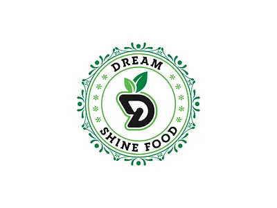 Emblem Logo badges brand branding design emblem food icons letter d logo design logotypes mark monogram organic shape symbols wordmark