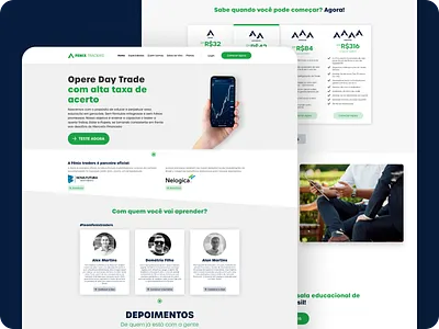 Fenix Traders design ui ux