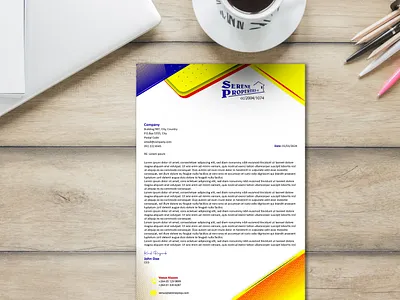 Serene Properties Letterhead letterhead