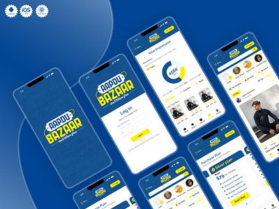 Aapdu Bazaar App Design app application bazaar marketing mobile ui uiux