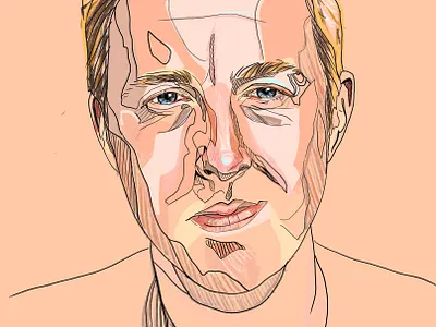 Colour portrait colour design drawing graphic design illustration line portrait portrait art sketch