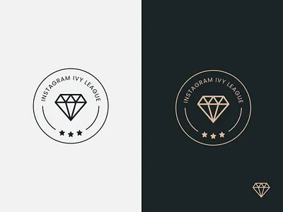 INSTAGRAM IVY LEAGUE branding design graphic design icon illustration logo typography vector