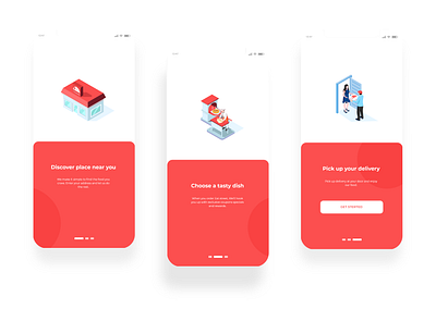 Food delivery onboarding adobe illustrator adobe photoshop adobe xd android app app design app ui kit apple app design figma food app food delivery graphic design ios app iphone app design mobile app mobile ui ui ui design ui flow ui ux user intarface