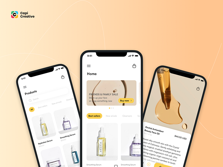 eCommerce - Mobile App Concept by Capi Product on Dribbble