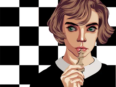 Portrait branding graphic design illustration