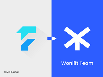 @Md Faisal with Wonlift team brand brand making agency branding branding agency collabration designerfaisal dribbble dribbble team logo logo design logo design agency logo designer mdfaisal new new brand maker new team professional starting company designer team wonlift