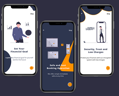 Mockup view app design ui ux