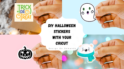 DIY HALLOWEEN STICKERS designondemands diy halloween stickers