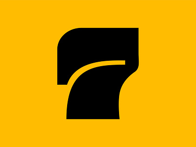36 Days of Type: 7 36 days of type 7 color custom type design font design numbers numerals thick type type design typography vector