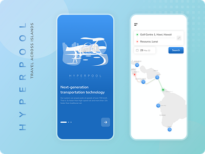 Hyperpool - Buy a ticket book buy design fast train hyperloop hyperpool illustration island map minimalist price search seat ticket train ui uidesign uiux