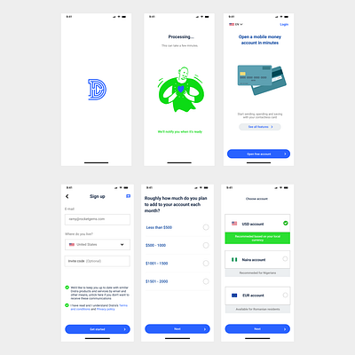 Disha Fintech App @ui design typography ui ux web