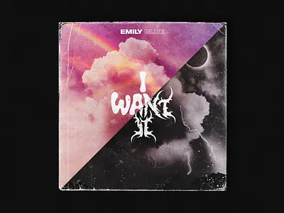 I Want It. Single Cover album art album artwork cover art graphic design music single artwork