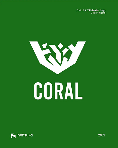 Coral reff 3d animation branding graphic design logo ui