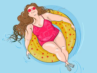 relaxing adobeillustrator character characterdesign comic art design flat illustration illustration art vector