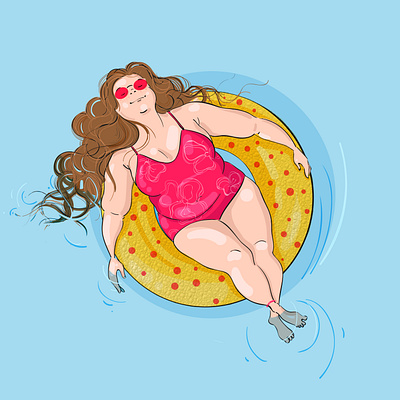 relaxing adobeillustrator character characterdesign comic art design flat illustration illustration art vector