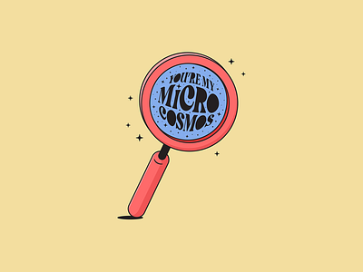 Micro Cosmos illustration love micro cosmos soul mates space vector artwork