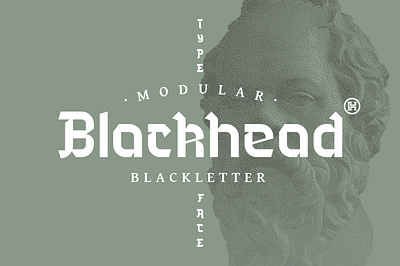 Blackhead Typeface | Font business name custom design family font font gothic headfonts illustration instagram letters media modern professional type typeface typography work