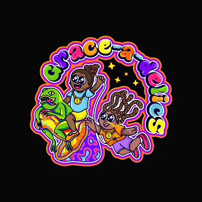 LSD Logo acid character character design design frog frog logo graphic design green illustration logo logo design lsd mushroom mushroom logo pink purple shine sky vector yellow