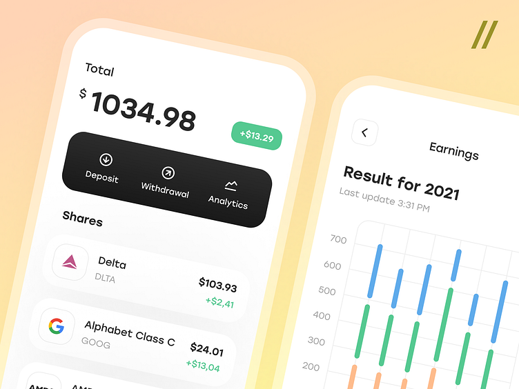 Money Box App by Kristina Spiridonova for Purrweb UI/UX Agency on Dribbble