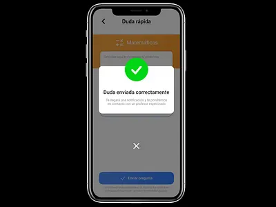 Success modal - educational app app education mobile modal success ui