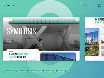 Area Symbiosis - Website Concept & Development branding design graphic design illustration ui ux