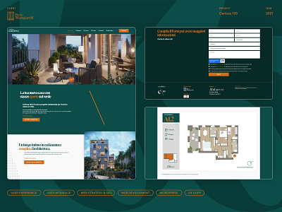 Certosa 135 - Website & Development branding design graphic design logo ui ux vector