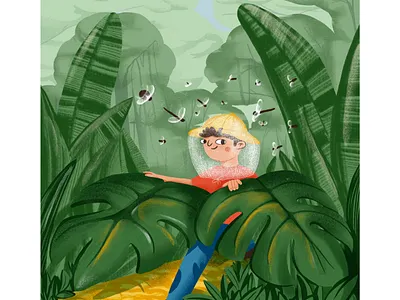 Safe exploration art brand branding business character commonmistakes design digitalpainting drawing exploration graphic design illustration inspiration inspire jungle marketing success