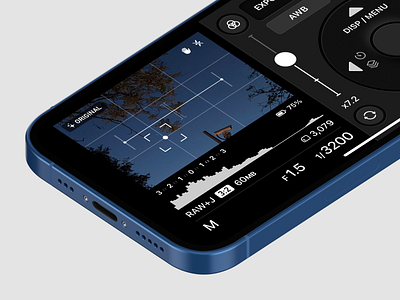 Camera Controller app application camera concept control controller design graphic design manual panel photo photography platform sketch sony ui video