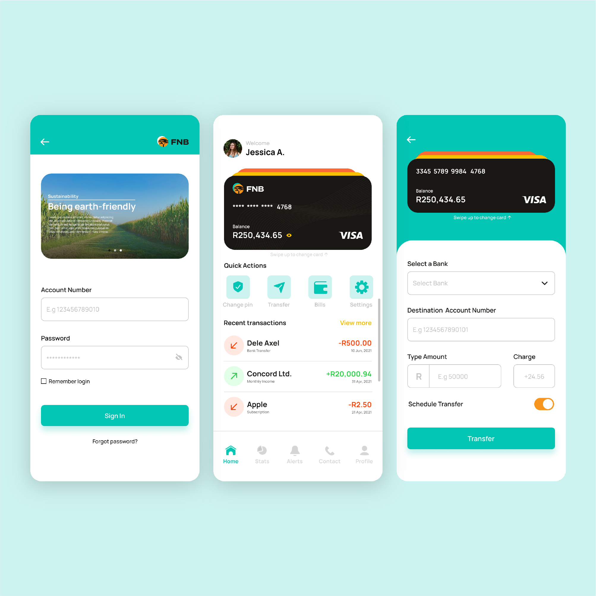 FNB UI Redesign 3 by Ajetomobi Deji on Dribbble