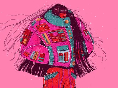 Boyfriend's clothes adobe photoshop character design digitalart illustration illustration art illustrationartists wacom