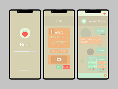 Beet - An app design app design