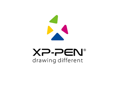 Logo Animation for XP-PEN 2d animation ae after effects alexgooco animation brand animation branding design digital graphic design illustration logo motion graphics reveal tablets