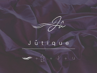 Logo Design for Juique 2d 2d art brand branding clothing design digital digital art fashion graphic design identity branding illustration logo logo design minimal modern texture typography vector wordmark