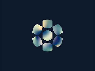 CryptoProof - Symbol Animation Experiment 3d animation branding design finance fintech gradient liquid logo logomark oil soft