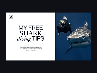 Ocean Ramsey editorial interaction interface minimalistic ocean ramsey typography ui webdesign