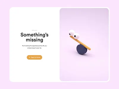 404 page 3d 404 animation blender c4d design graphic design illustration interaction interface motion graphics page ui ux web