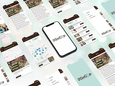 2GoCup The Deposit & Return Scheme 2go cup branding design illustration logo the deposit return scheme ui