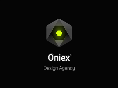 Oniex Logo - Motion By Sound animation branding creative dark graphic design logo logo motion motion graphics oniex trend